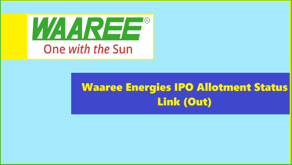 Waaree Energies IPO Allotment Status Link