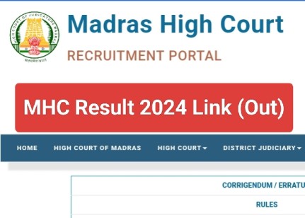 MHC Result 2024 Link 