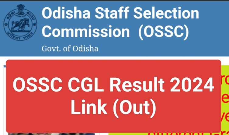 OSSC CGL Result 2024 Pdf