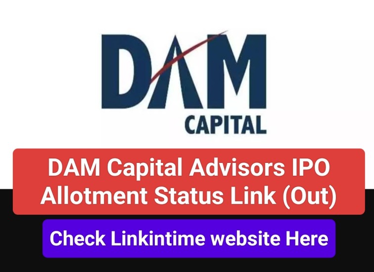 DAM Capital Advisors IPO Allotment Status Link