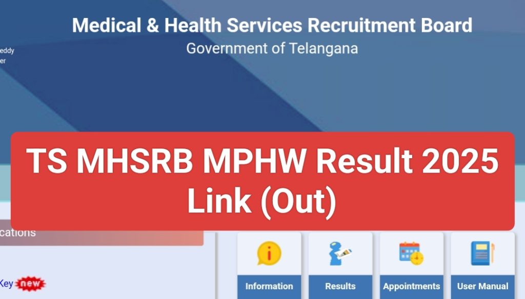 TG MPHW Result 2025 Link