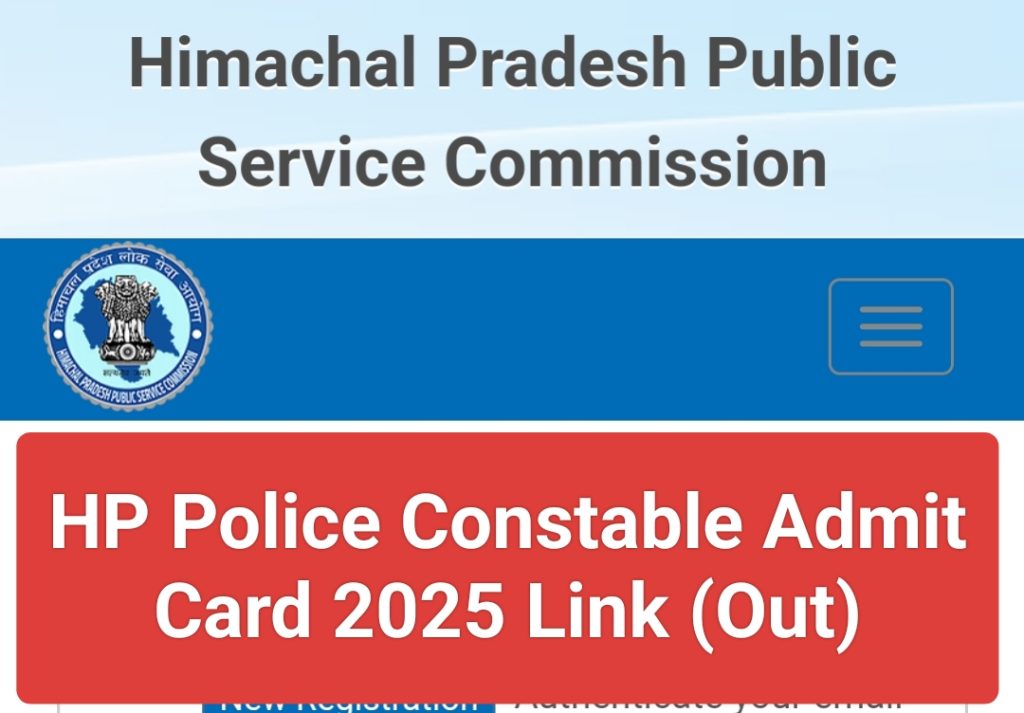 HP Police Constable PST PET Admit Card 2025 Download Link 