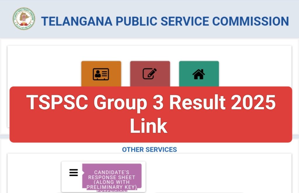 TSPSC Group 3 Result 2025 Pdf