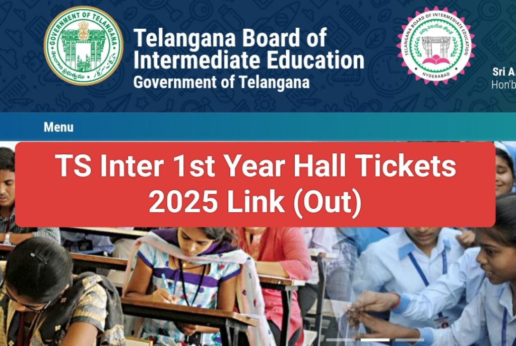 Manabadi TS Inter 1st Year Hall Tickets 2025 Download Link 