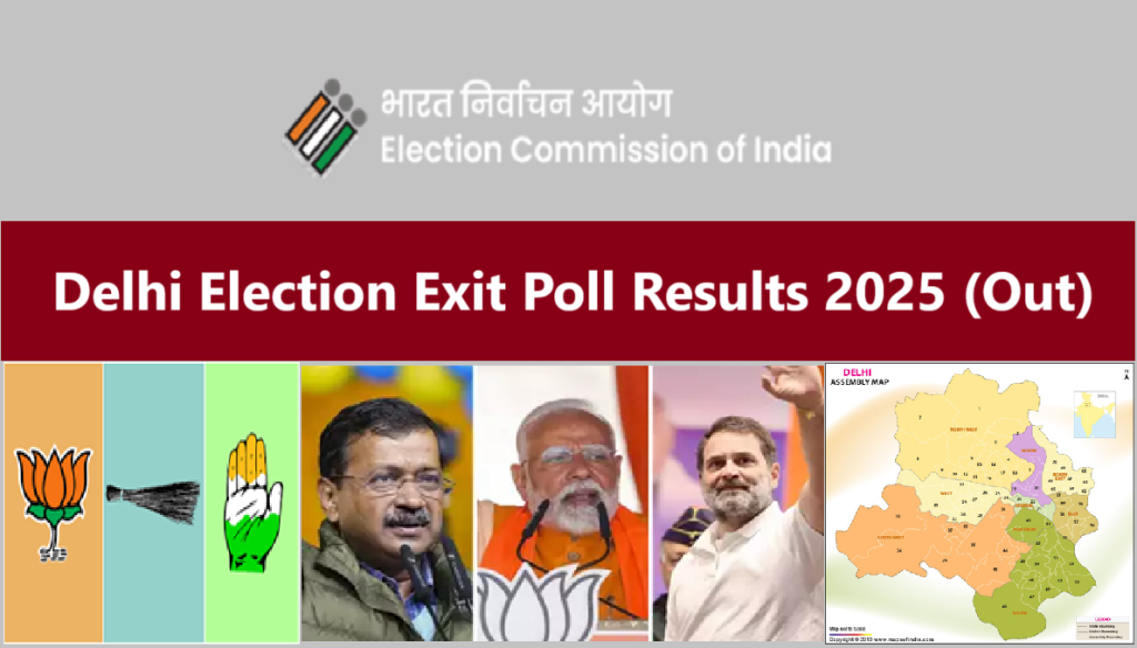 Delhi Election Exit Polls Results 2025 Link